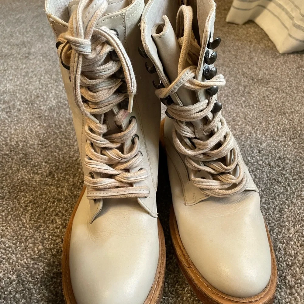 Free People Santa Fe Lace-Up Boots - Picture 2 of 5